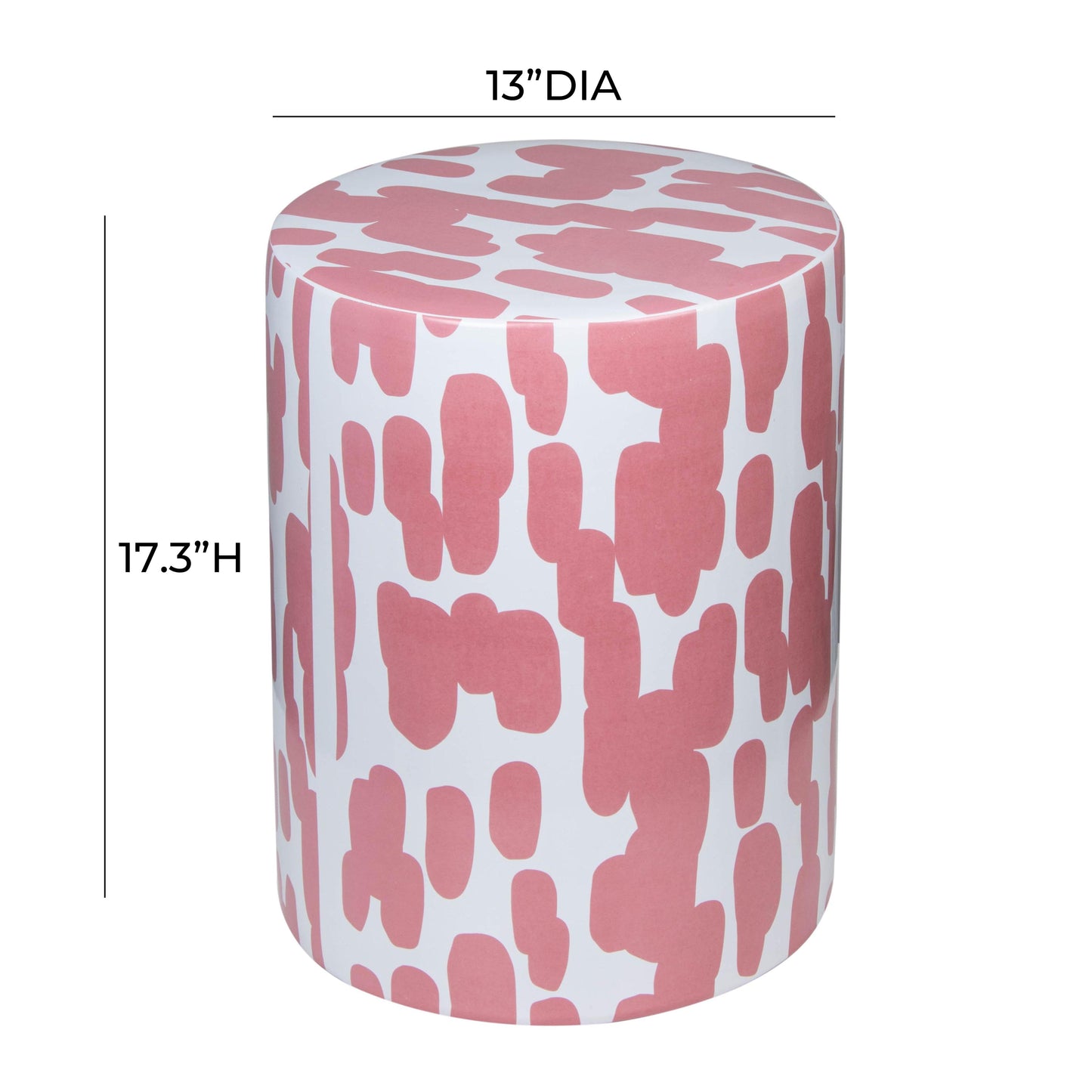 Taurus Ceramic Stool Print