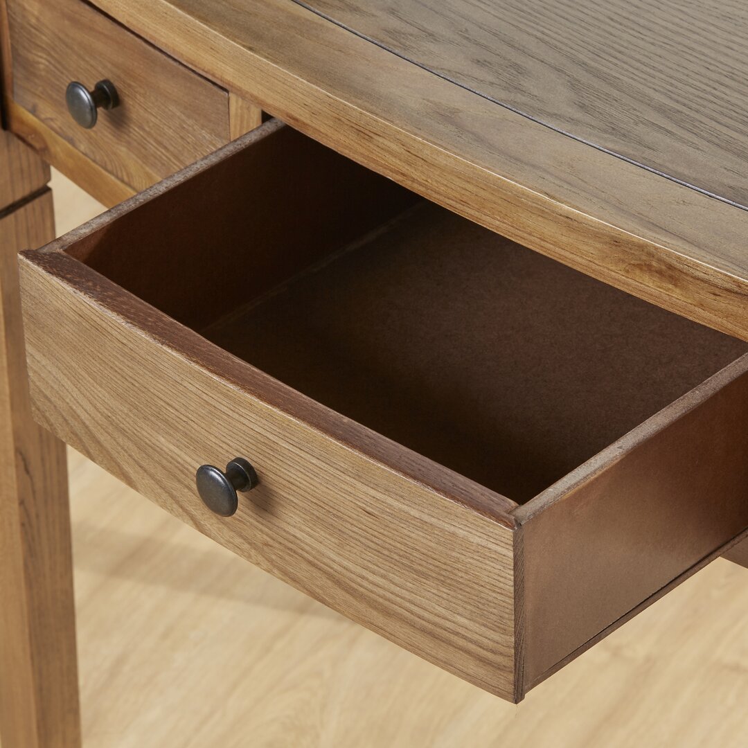 Paignt Secretary Desk with Hutch