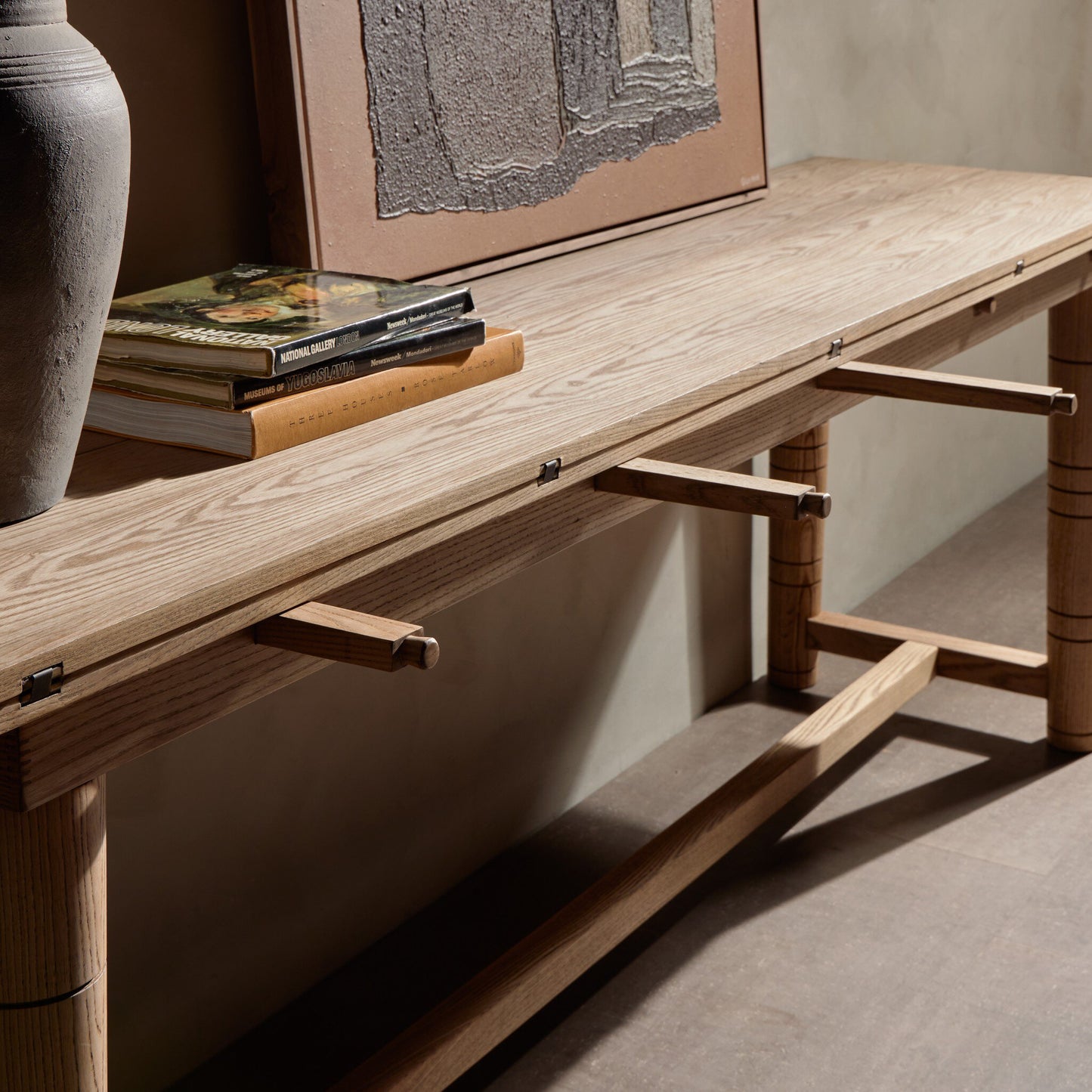Allston Flip Top Console Table