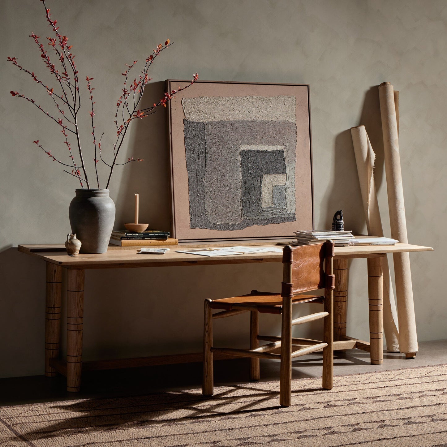 Allston Flip Top Console Table
