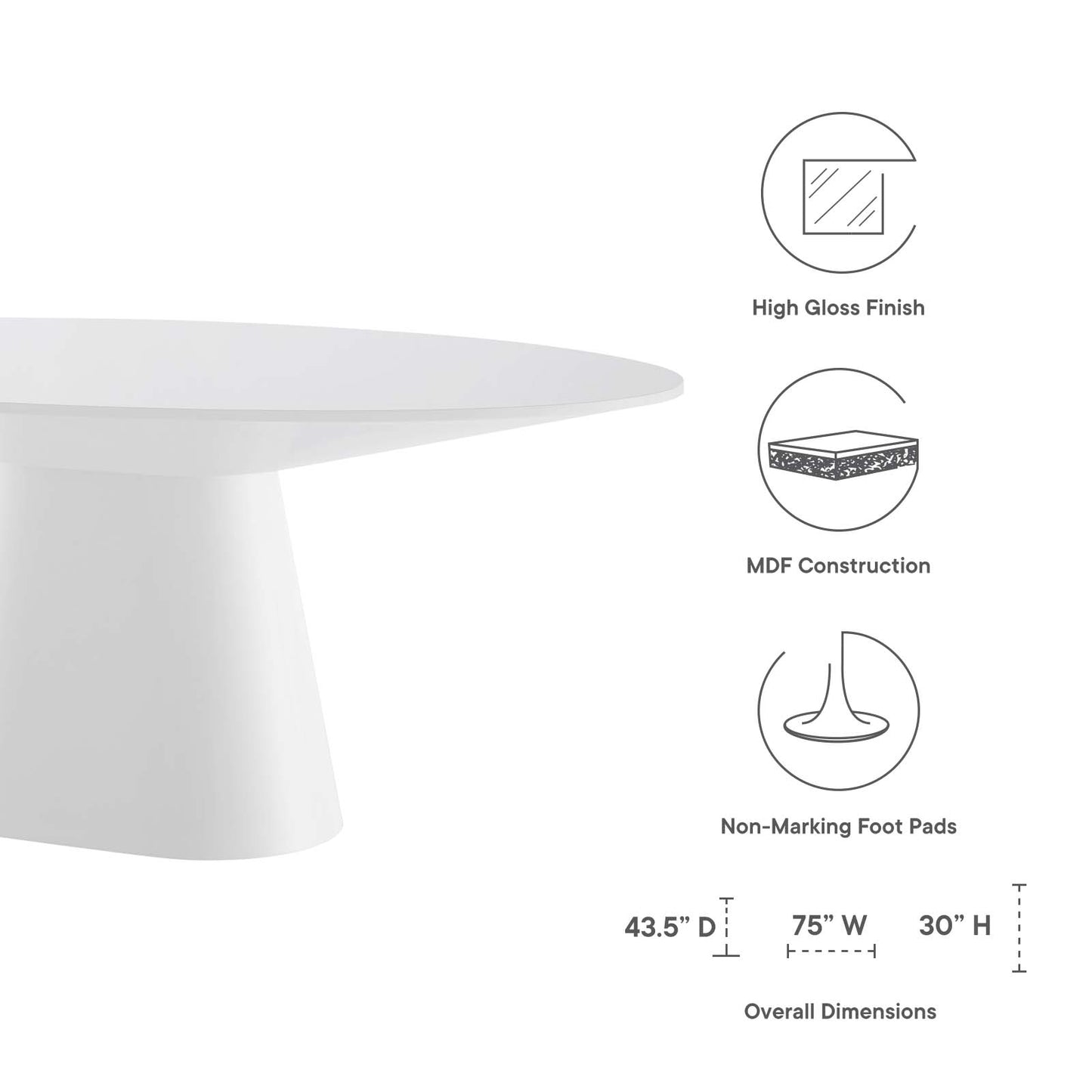 Provision Oval Dining Table