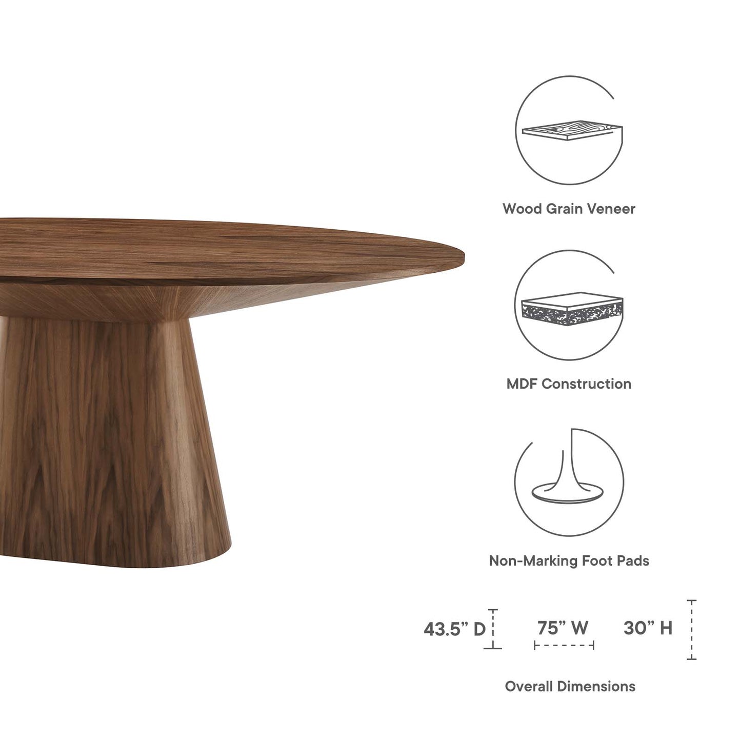 Provision Oval Dining Table