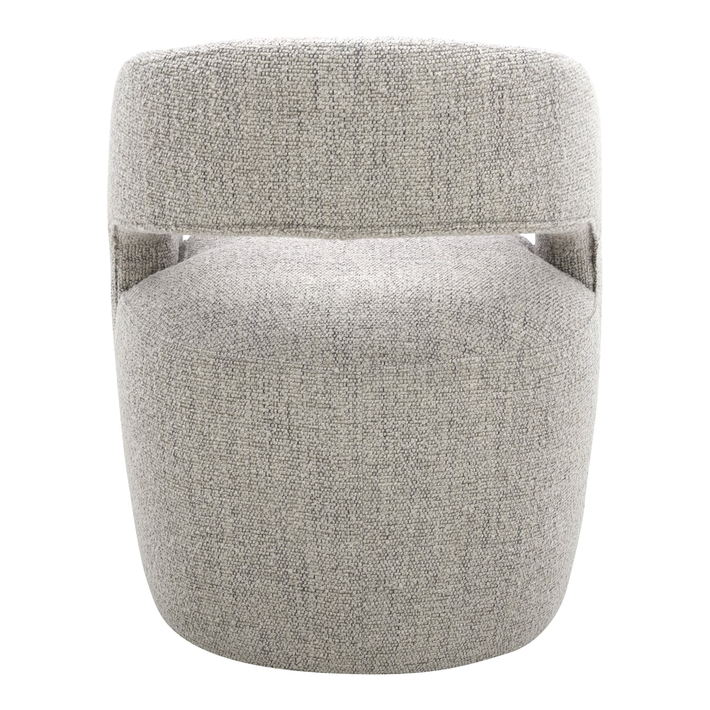 BARROW PERFORMANCE FABRIC ROLLING DINING CHAIR