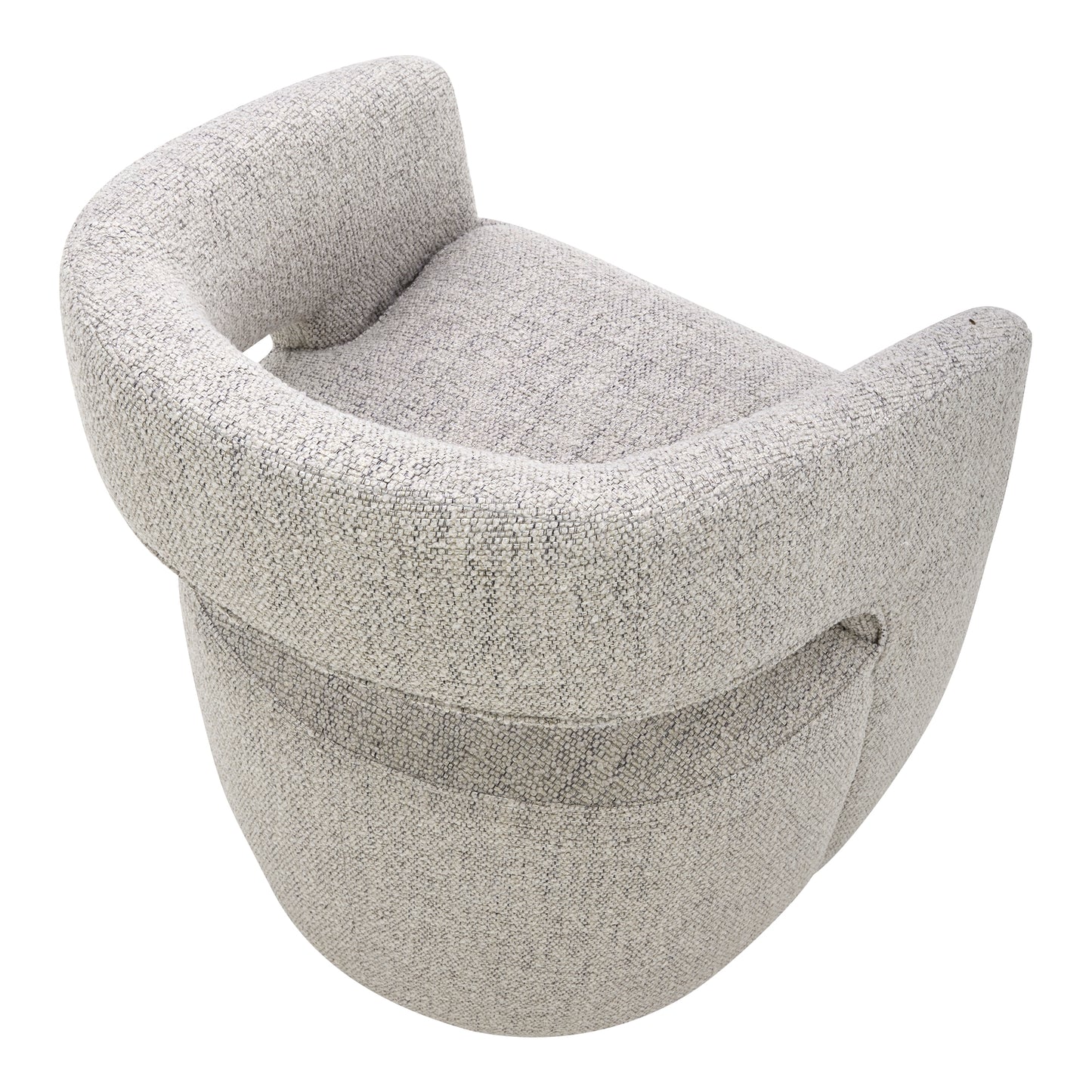 BARROW PERFORMANCE FABRIC ROLLING DINING CHAIR