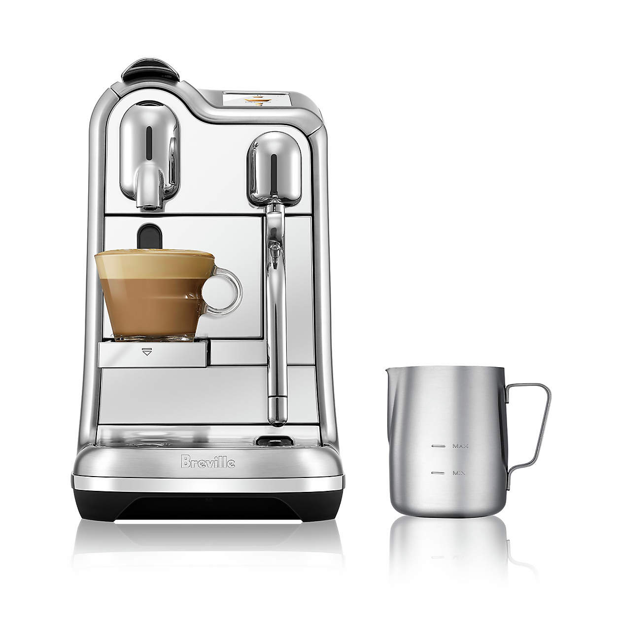 Nespresso ® by Breville ® Creatista ® Pro Brushed Stainless Steel Espresso Machine