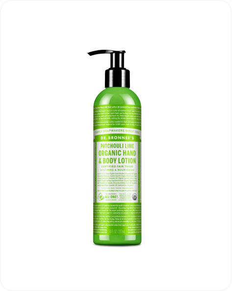 Patchouli Lime Organic Lotions (6 Pack)