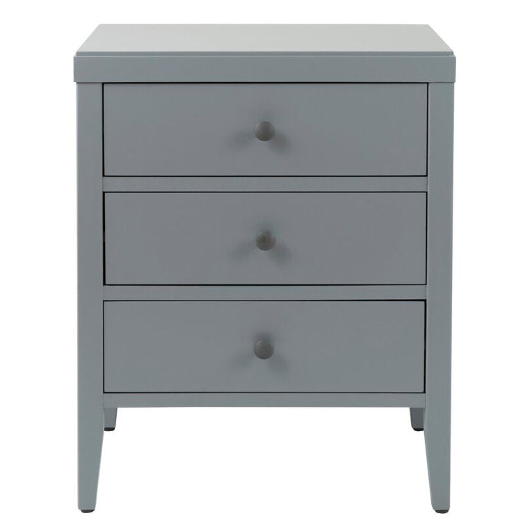 Gray Rushville Wood Nightstand
