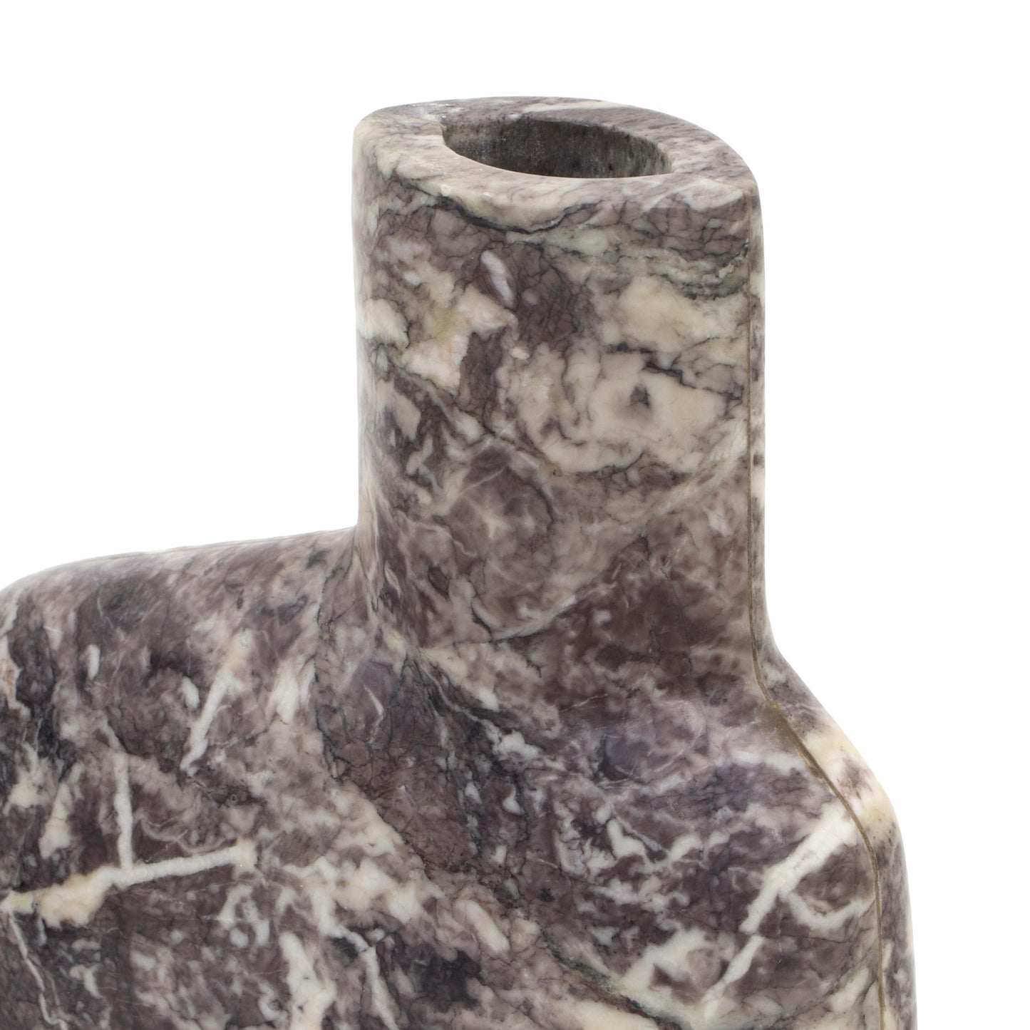 Pika Grey Marble Vase