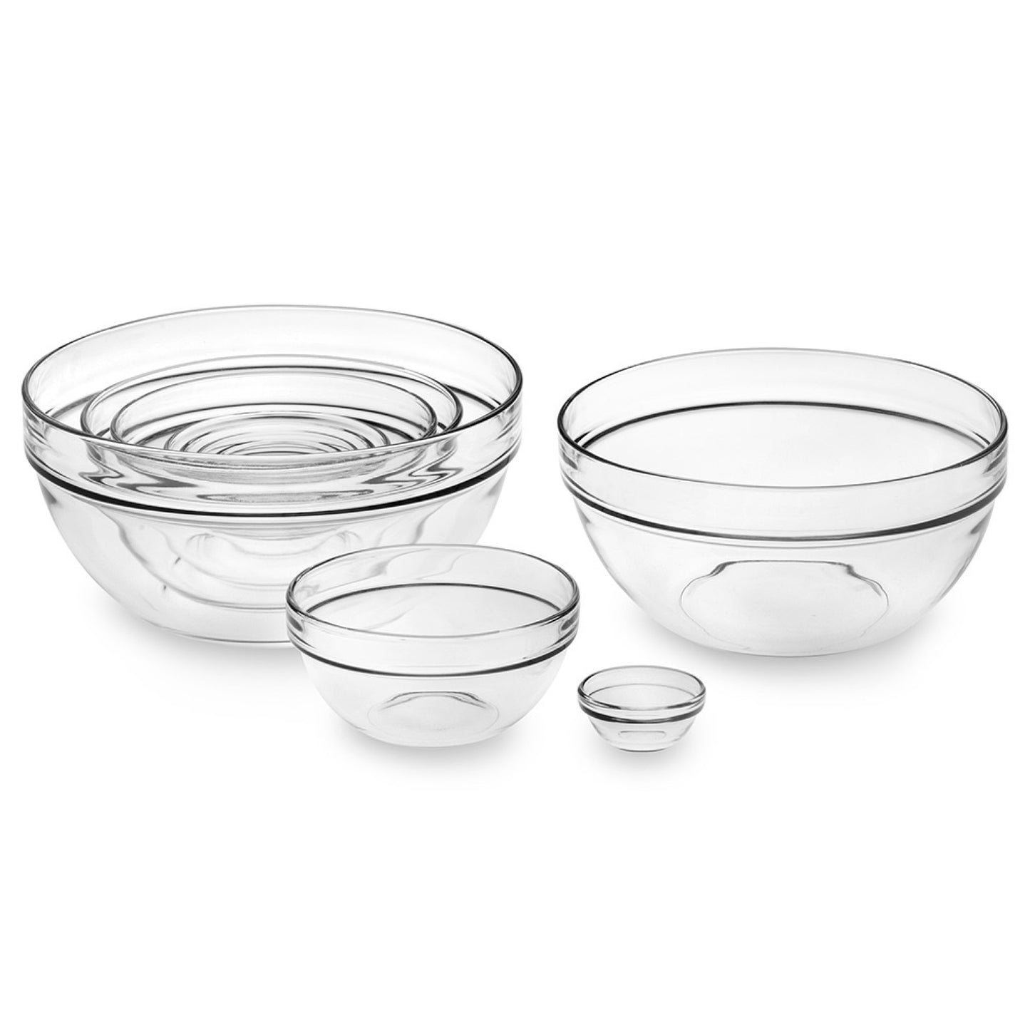 Glass Mixing Bowl 10-Piece Set
