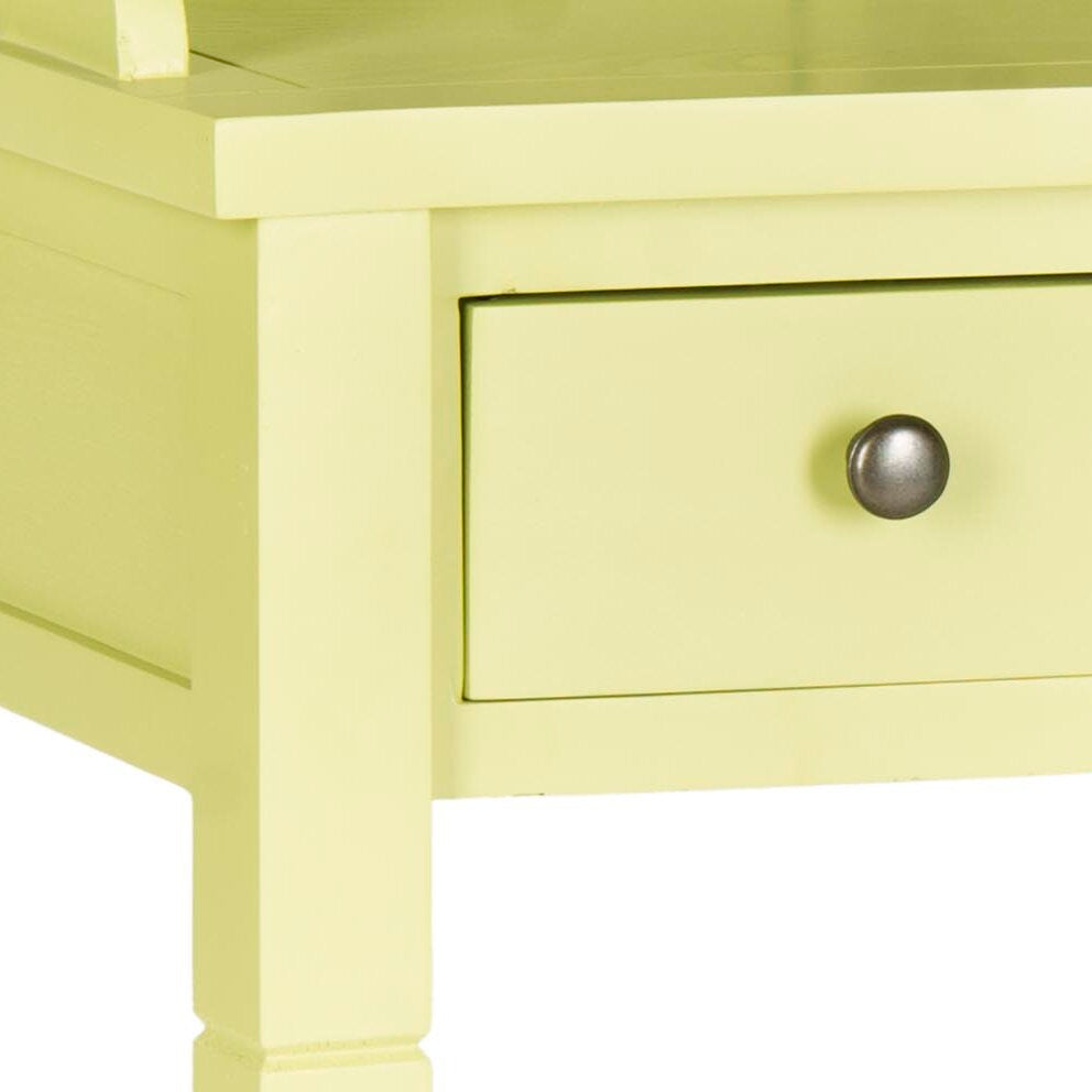 Paignt Secretary Desk with Hutch