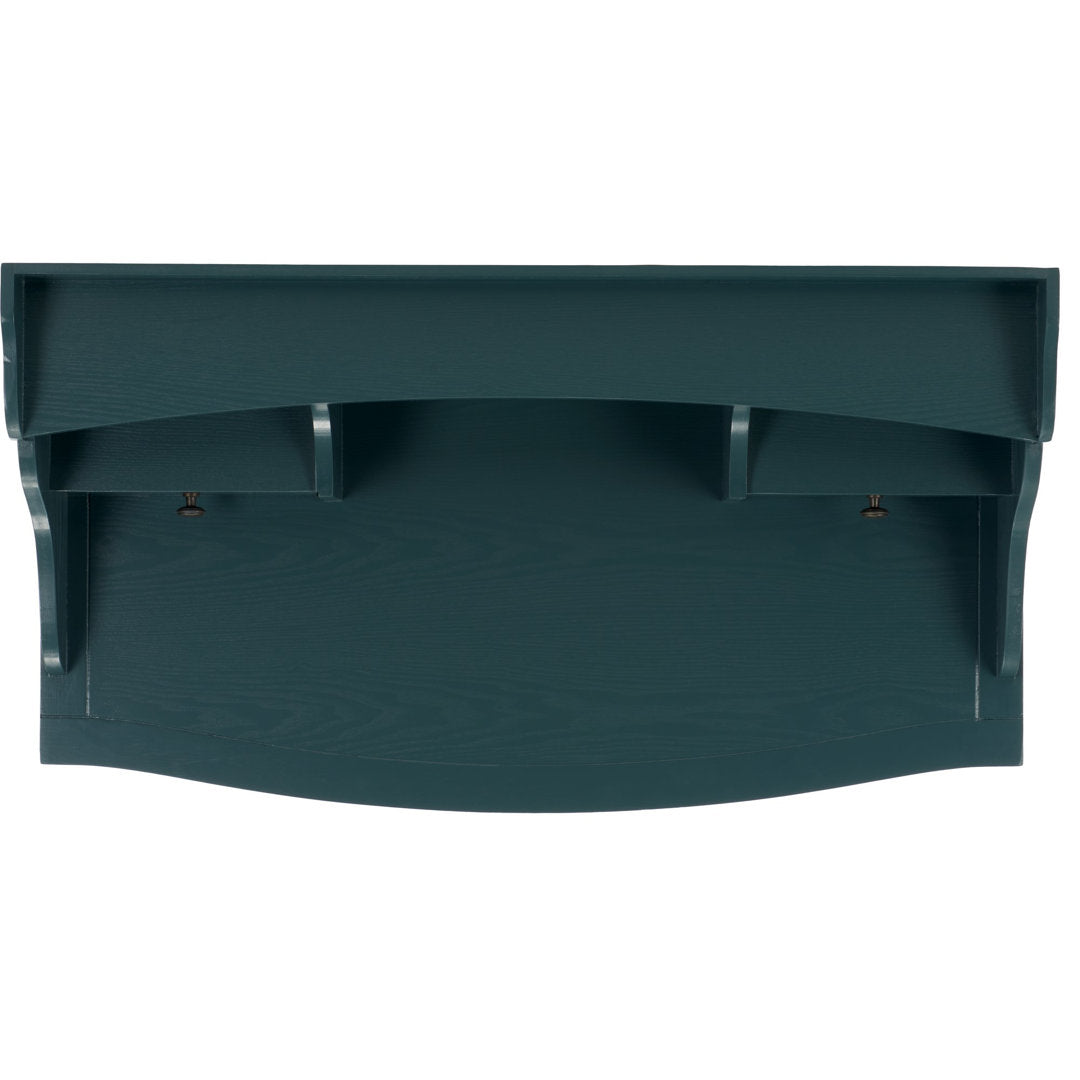 Paignt Secretary Desk with Hutch