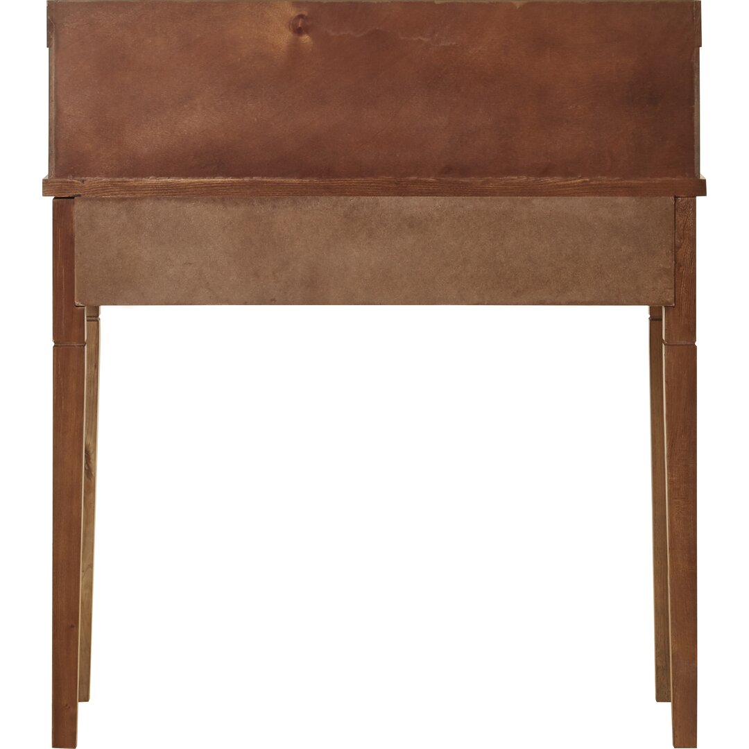 Paignt Secretary Desk with Hutch