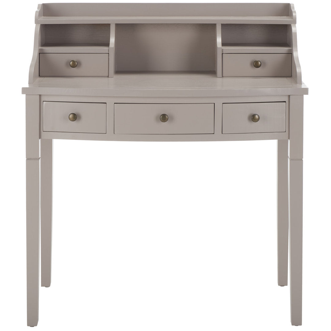 Paignt Secretary Desk with Hutch