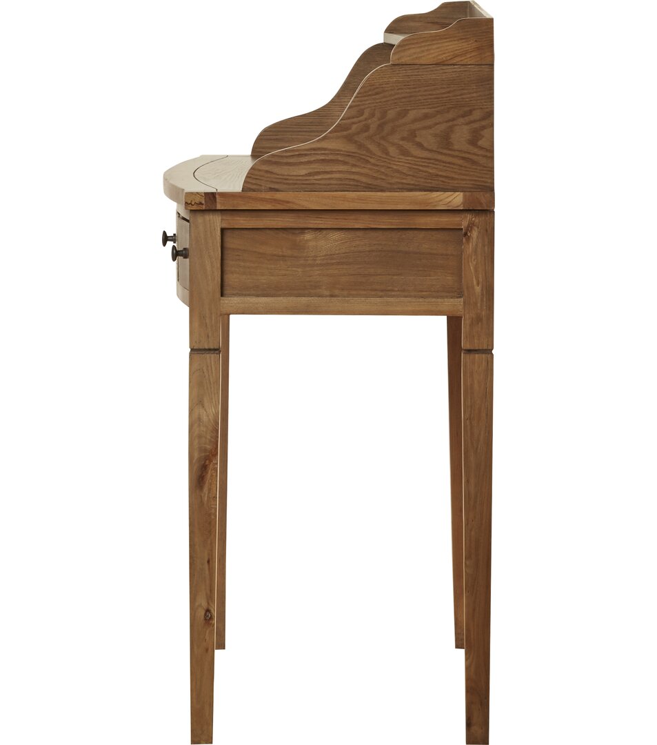 Paignt Secretary Desk with Hutch