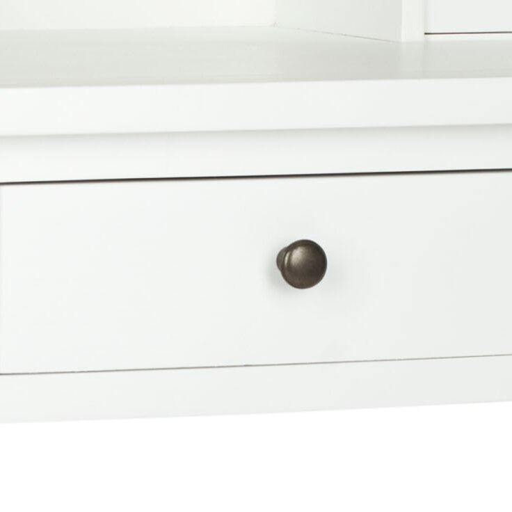 Paignt Secretary Desk with Hutch