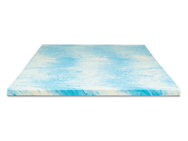 2" Gel Swirl Memory Foam Topper
