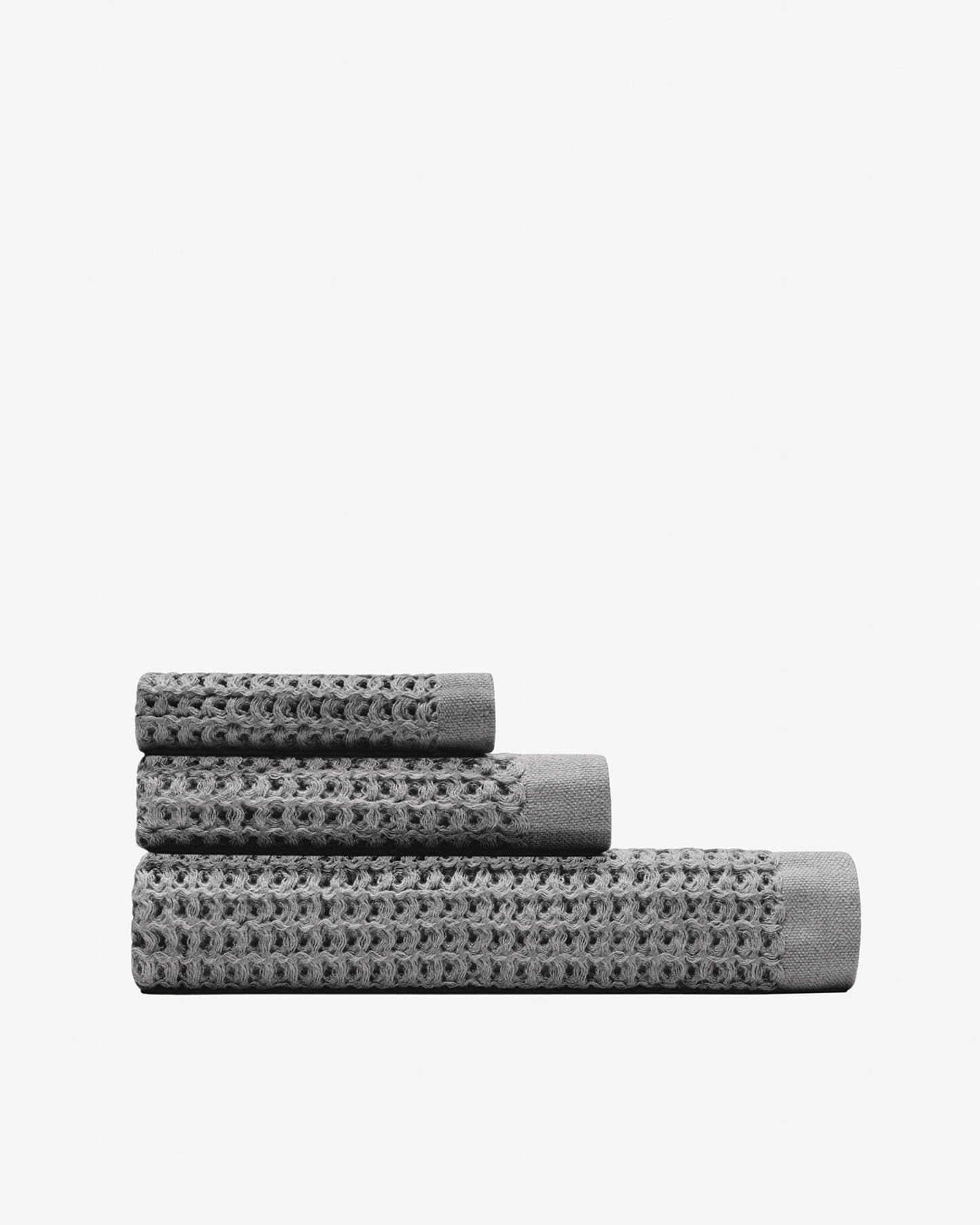 Waffle Bath Towel Set