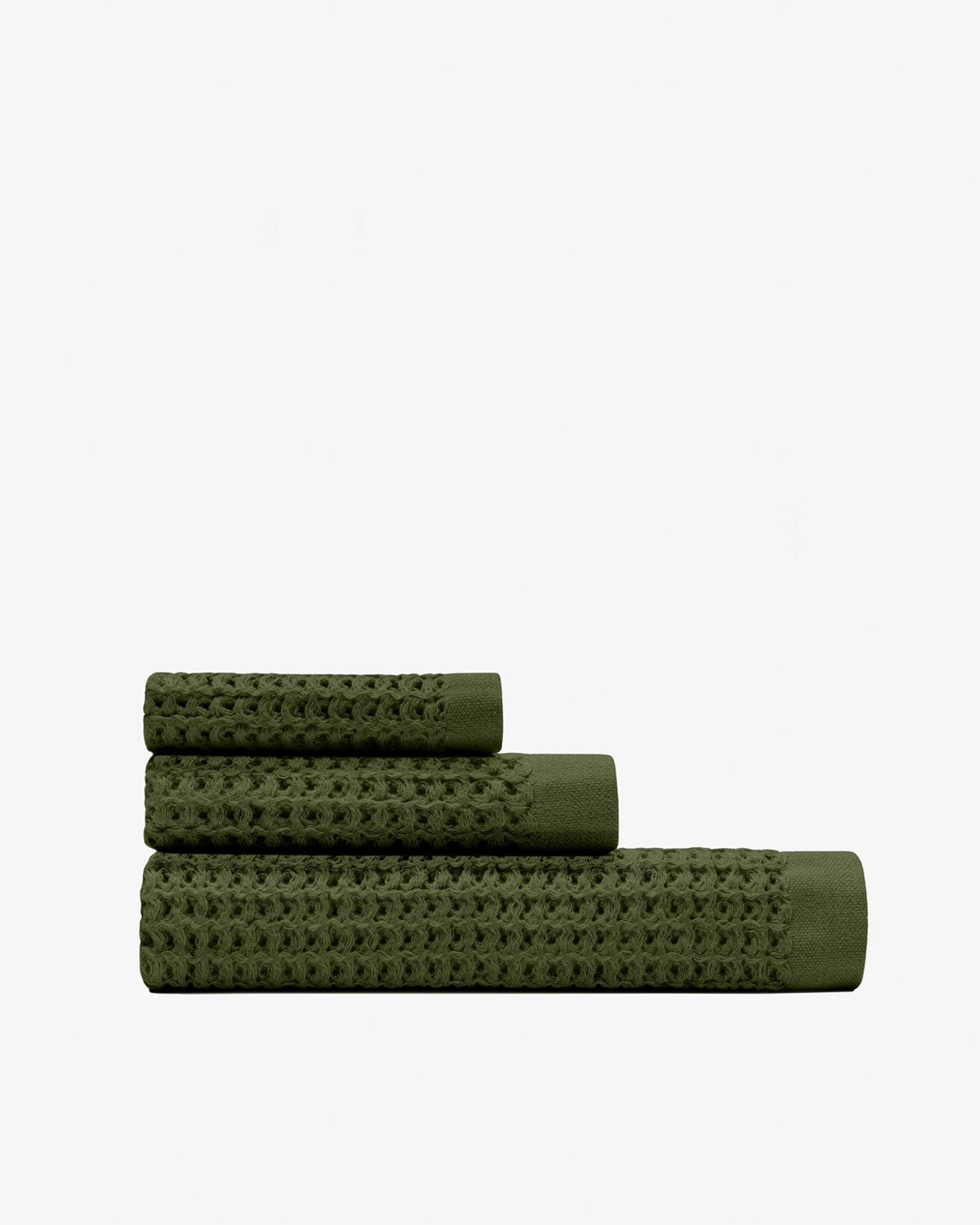 Waffle Bath Towel Set