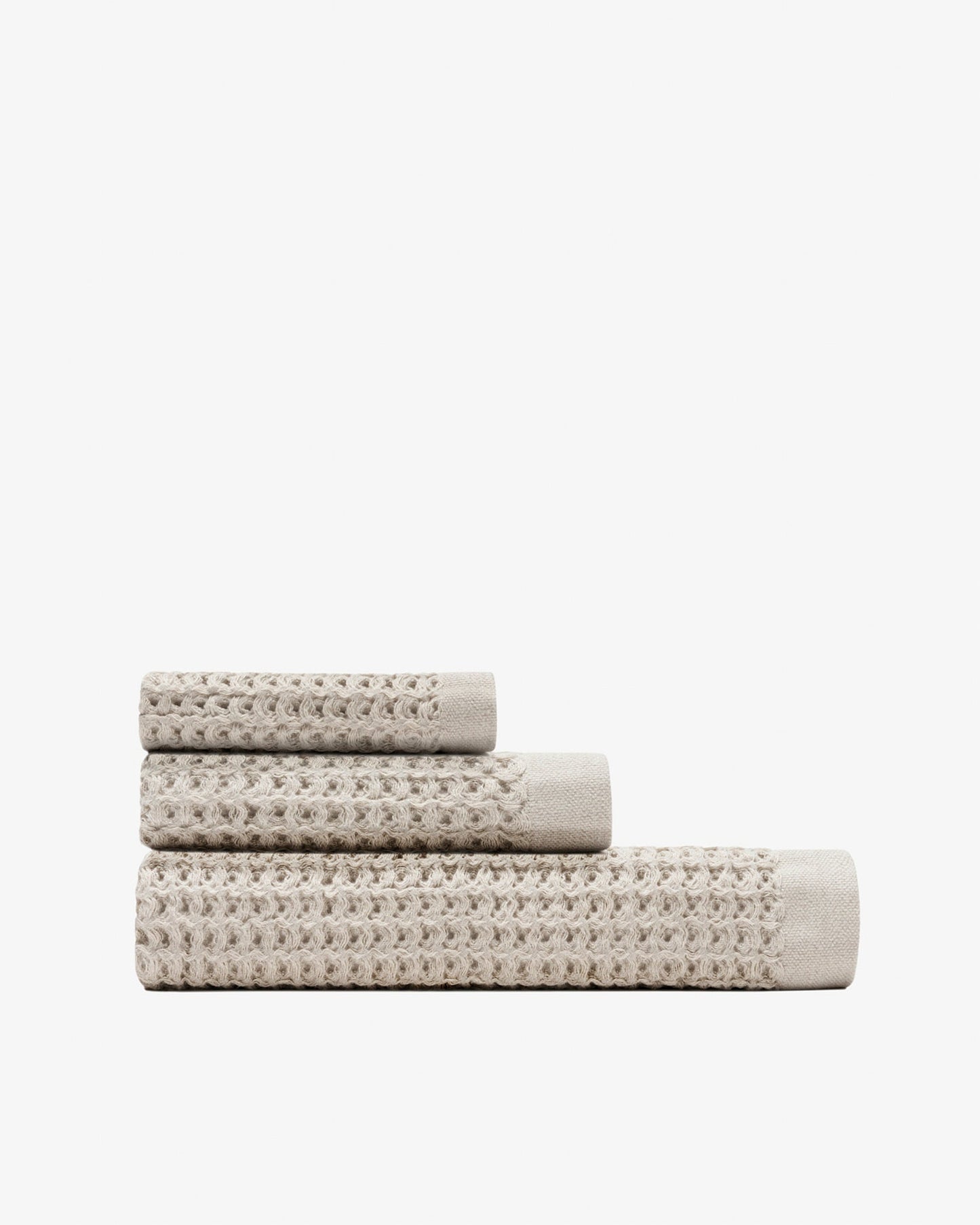 Waffle Bath Towel Set