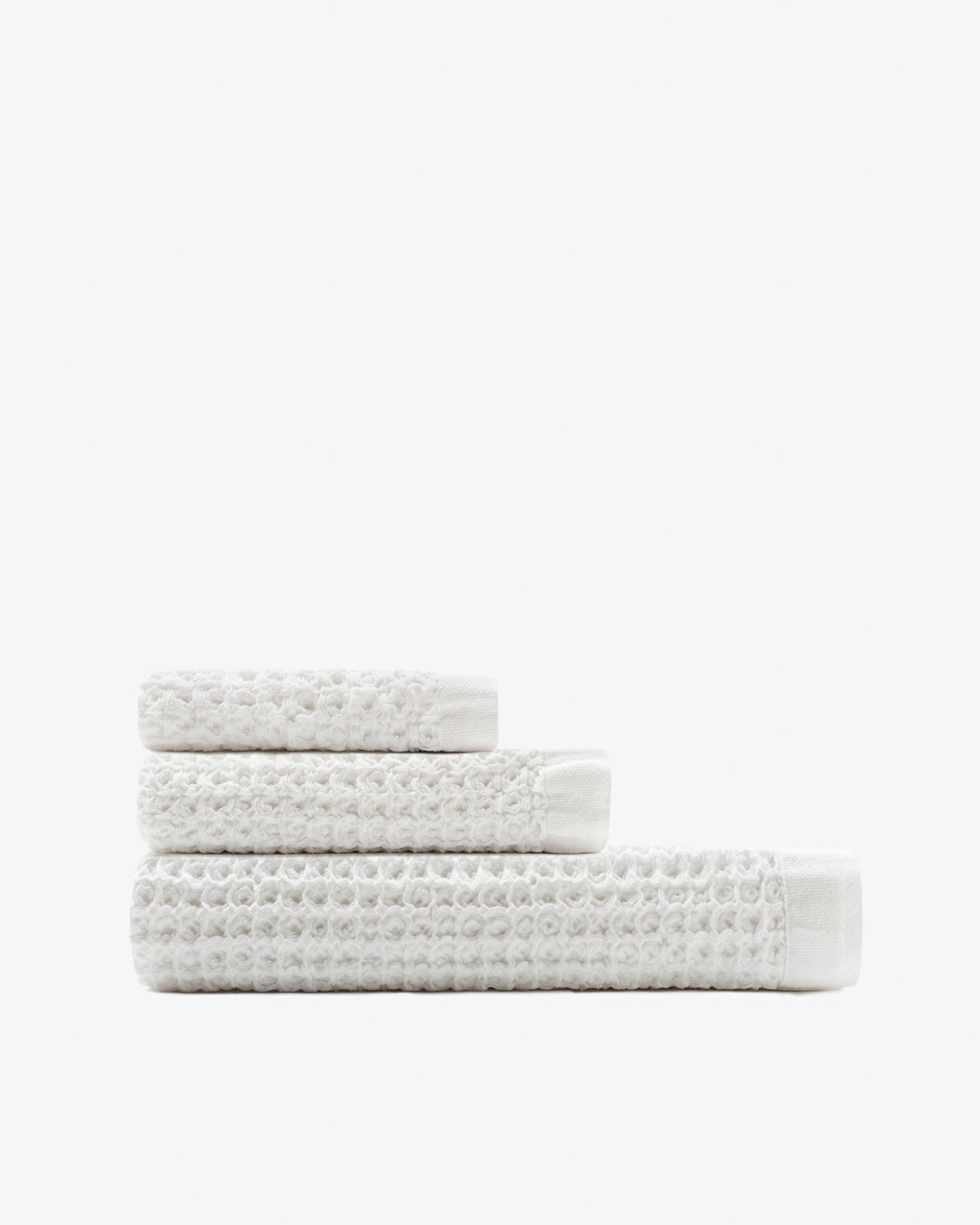 Waffle Bath Towel Set