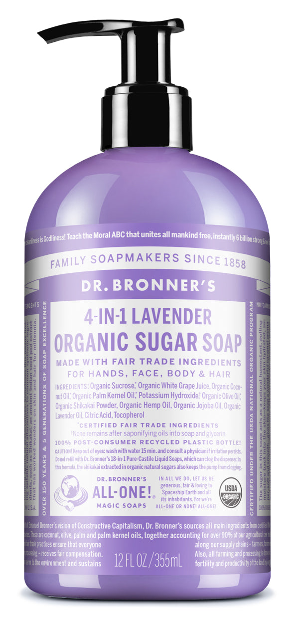 Lavender Organic Sugar Soaps (6 Pack)