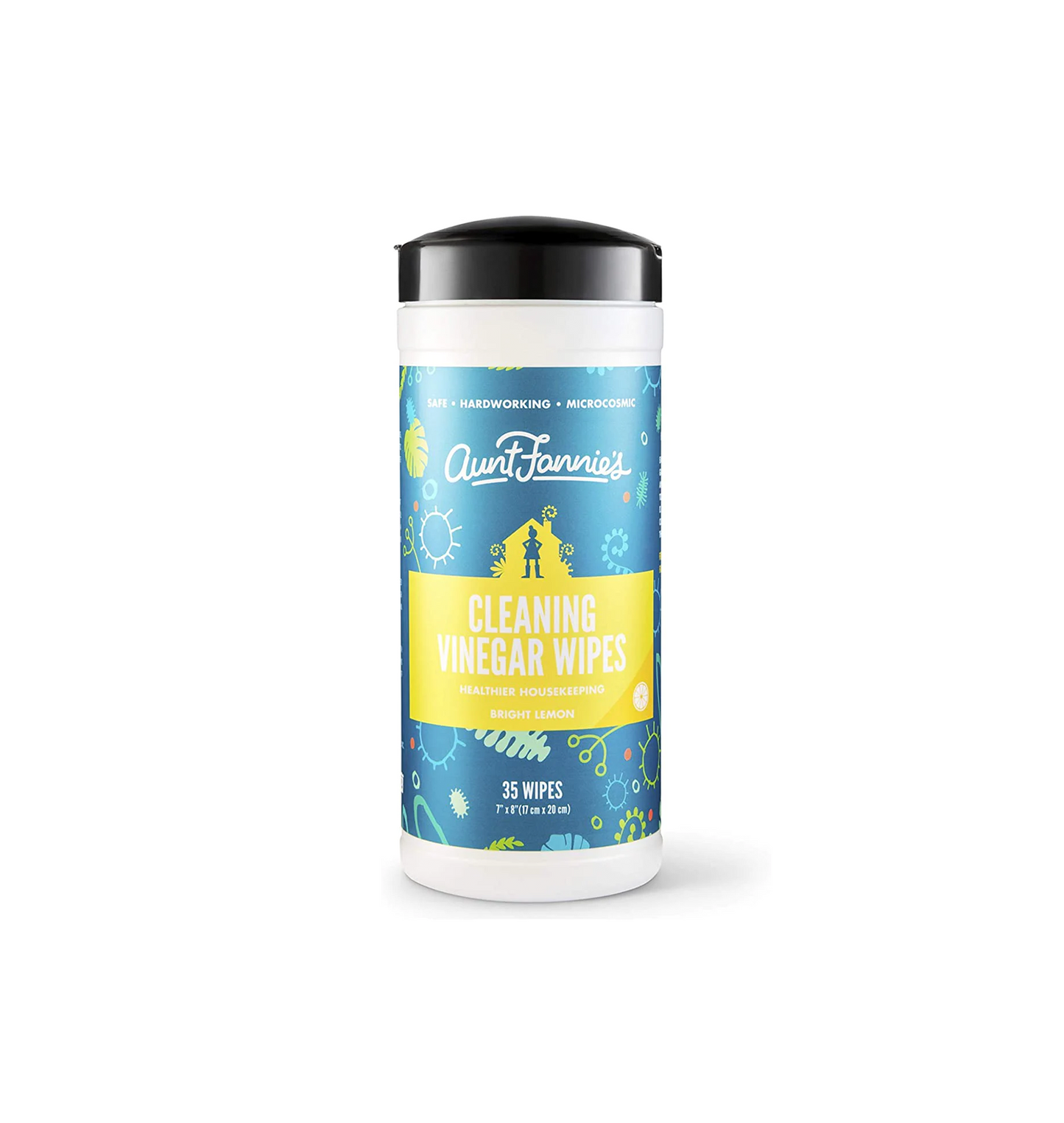Cleaning Vinegar Wipes - Bright Lemon