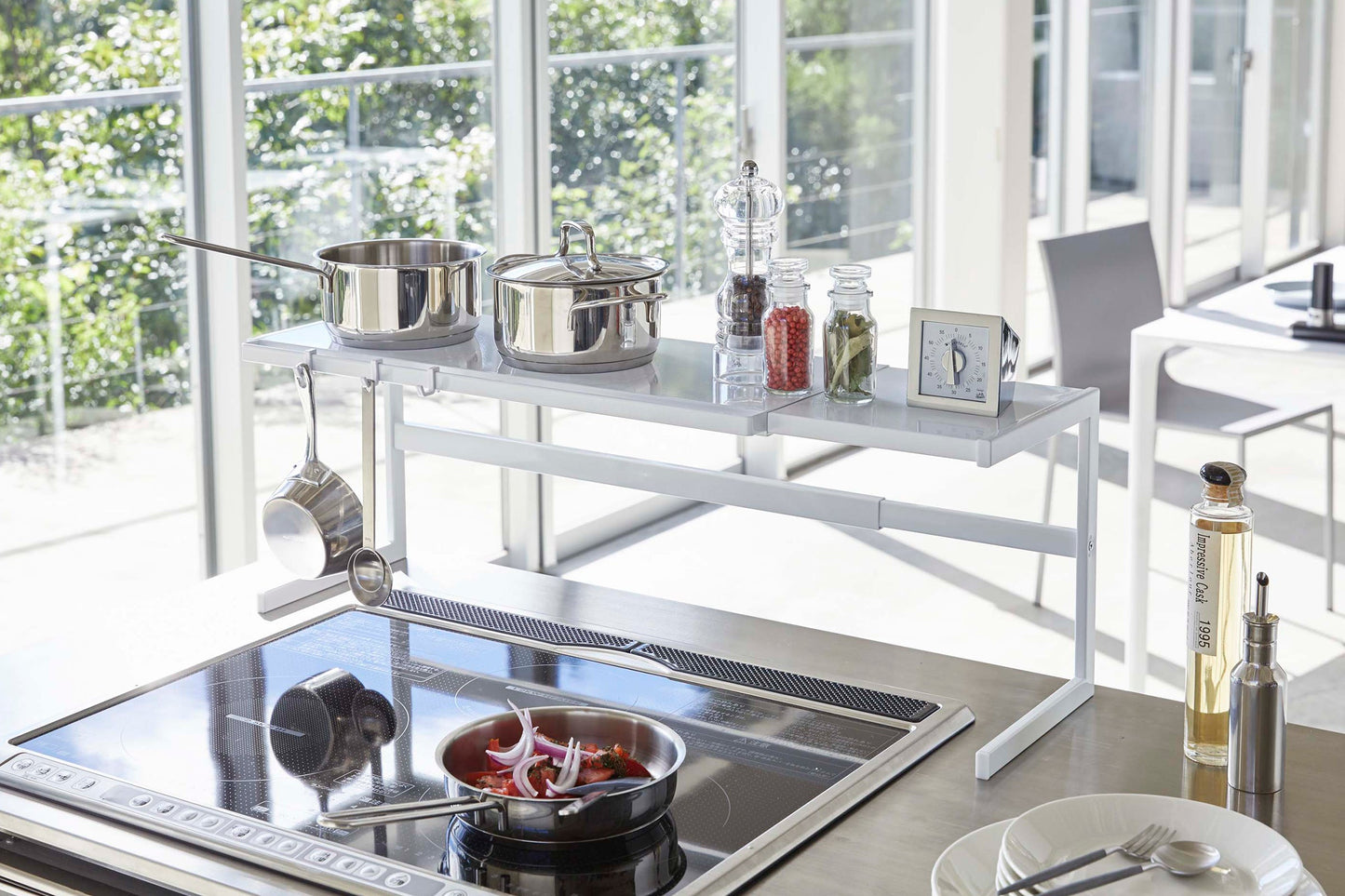 Expandable Countertop Organizer - Steel