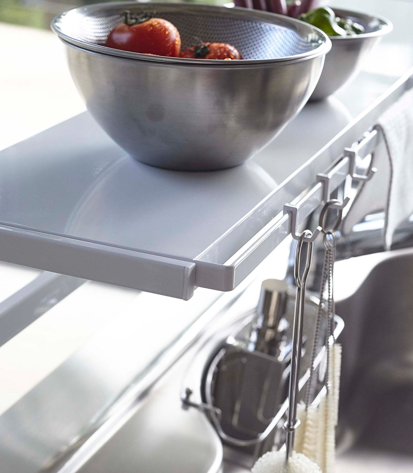 Expandable Countertop Organizer - Steel