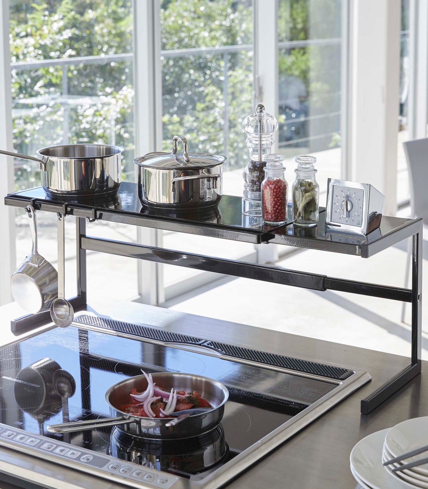 Expandable Countertop Organizer - Steel