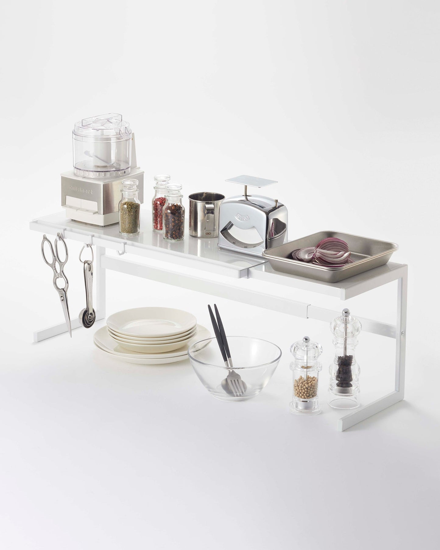 Expandable Countertop Organizer - Steel