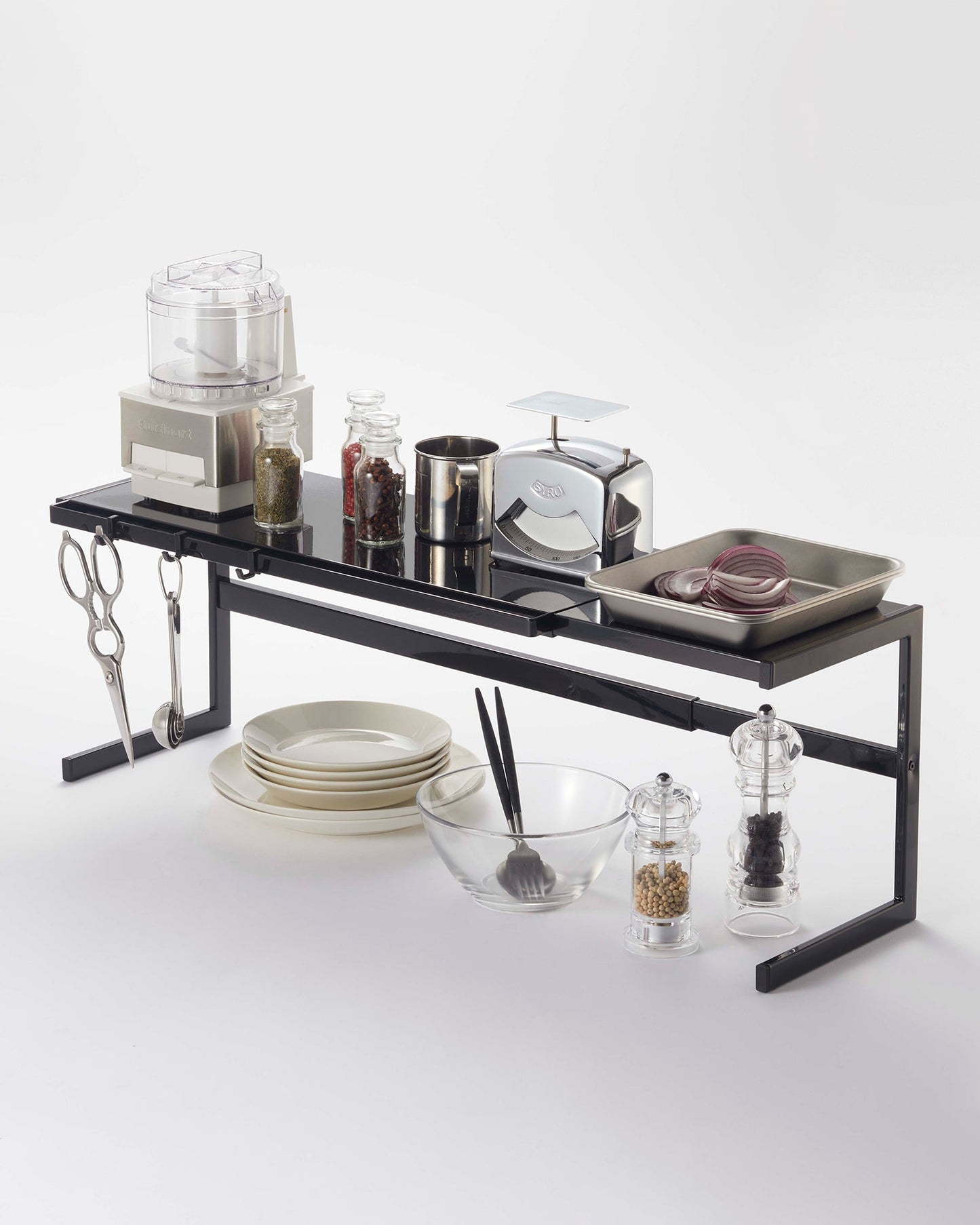 Expandable Countertop Organizer - Steel
