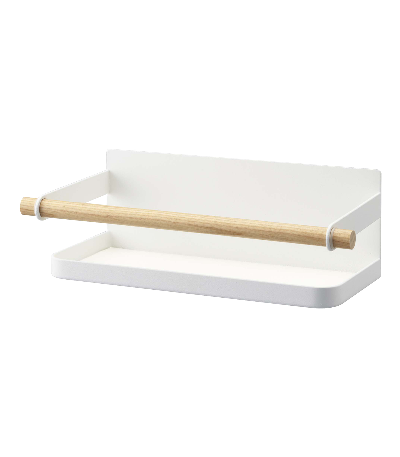 Magnetic Storage Caddy - Steel + Wood