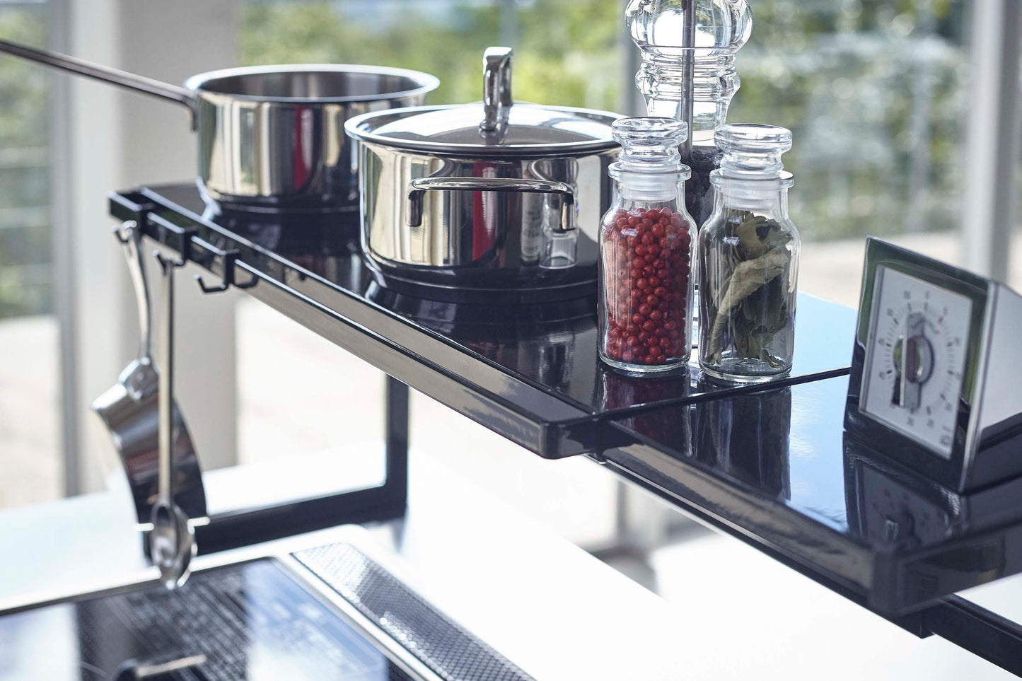 Expandable Countertop Organizer - Steel