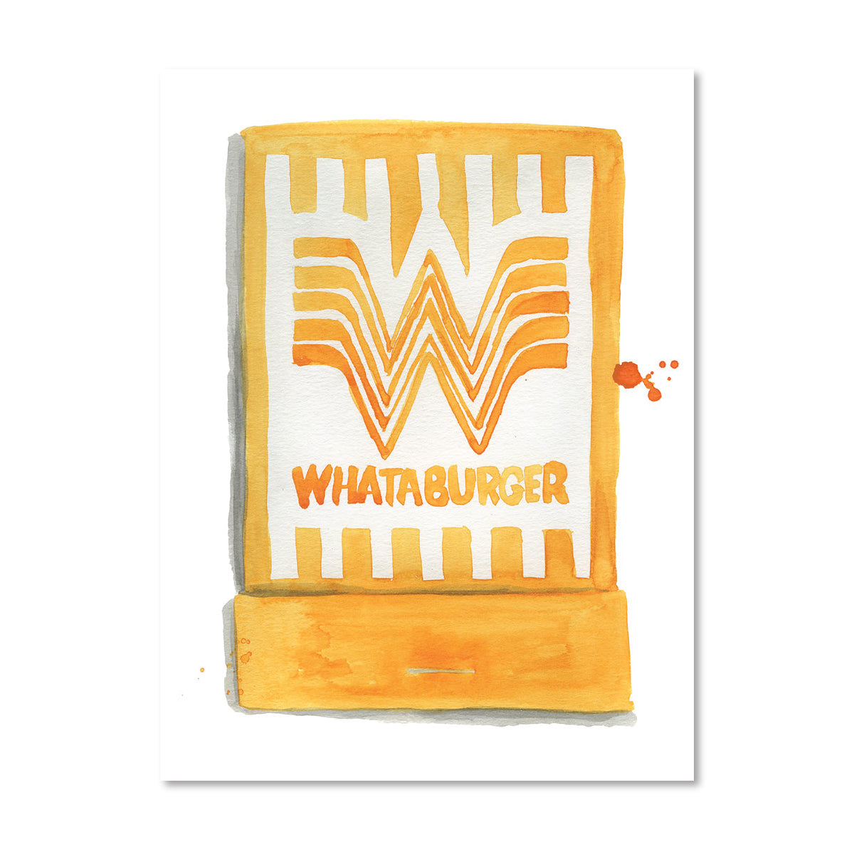 Whataburger Matchbook