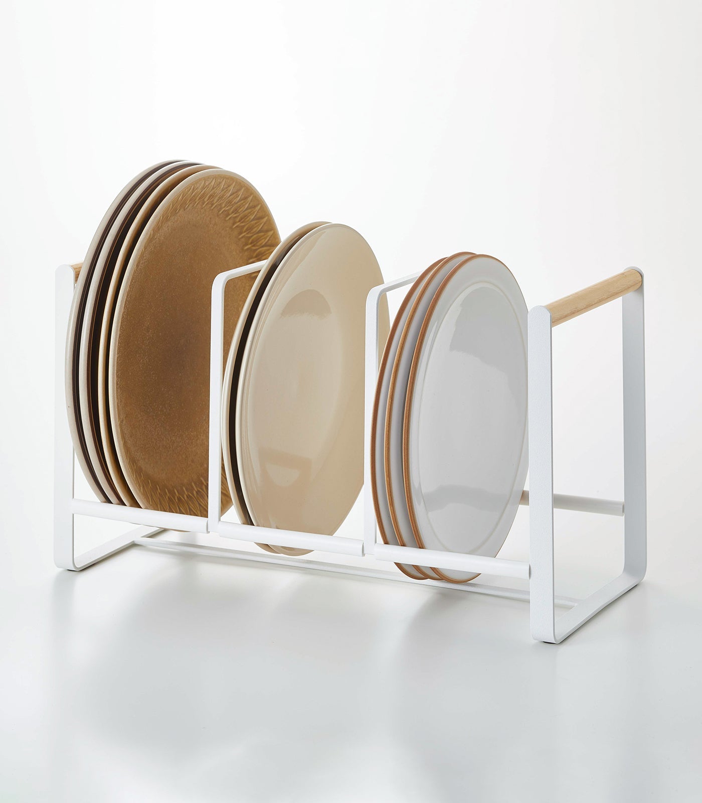 Plate Holder - Steel + Wood - Large